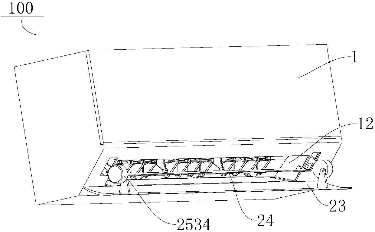Air duct assembly of air conditioner, air conditioner and control method of air conditioner