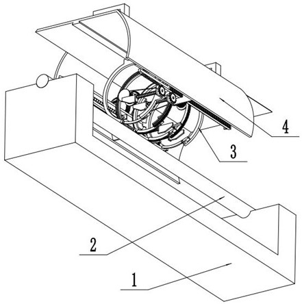 A large-tonnage crane binding type sling