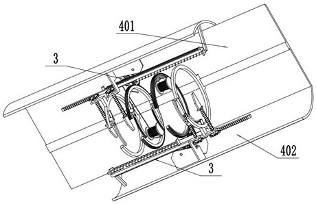 A large-tonnage crane binding type sling