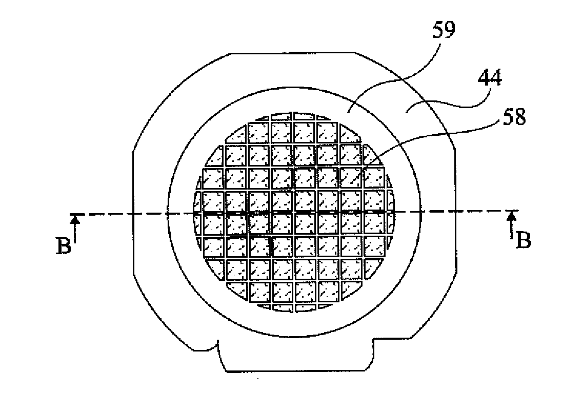 Method for manufacturing semiconductor chips from a semiconductor wafer