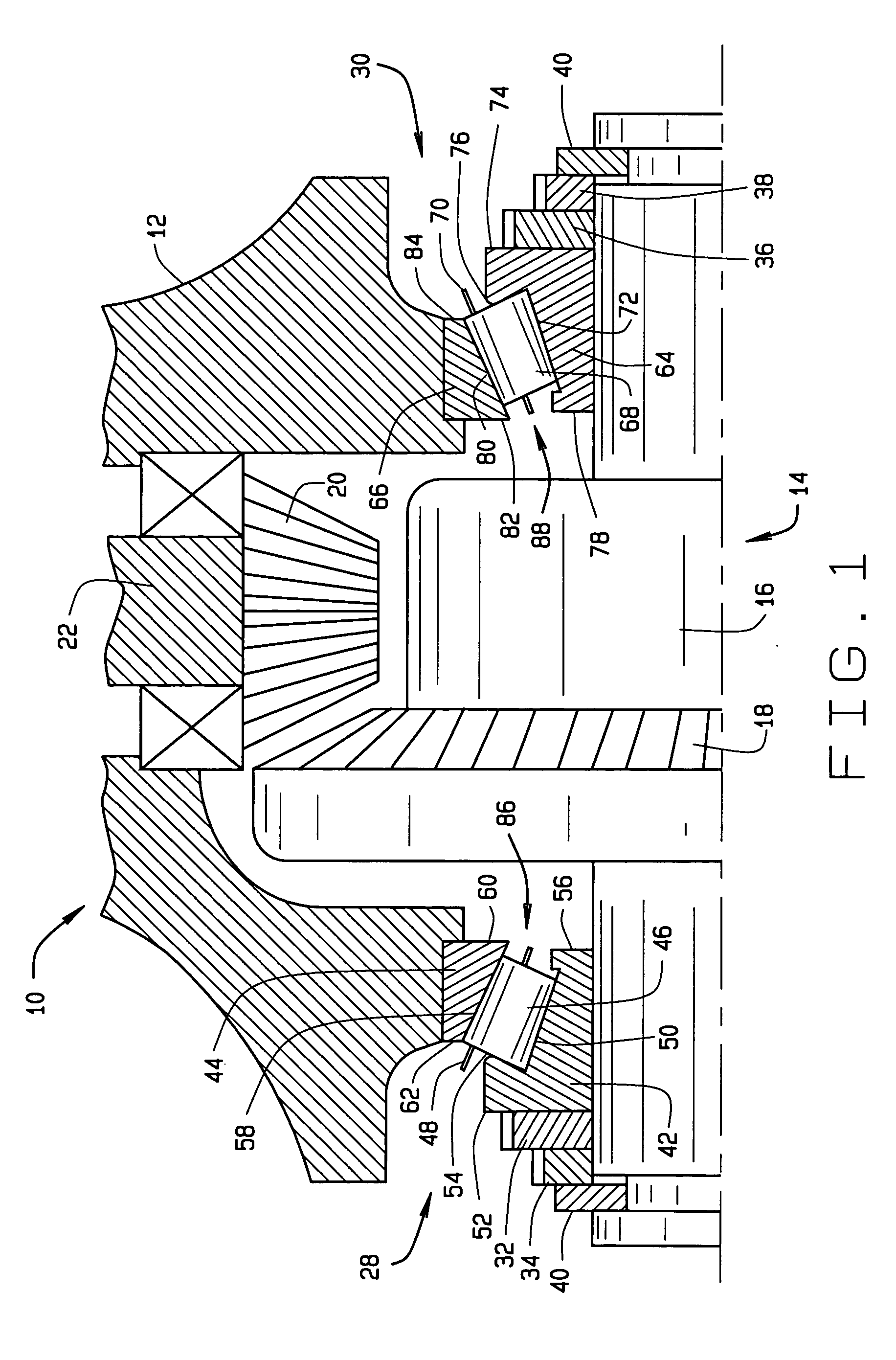 Thermally compensated differential