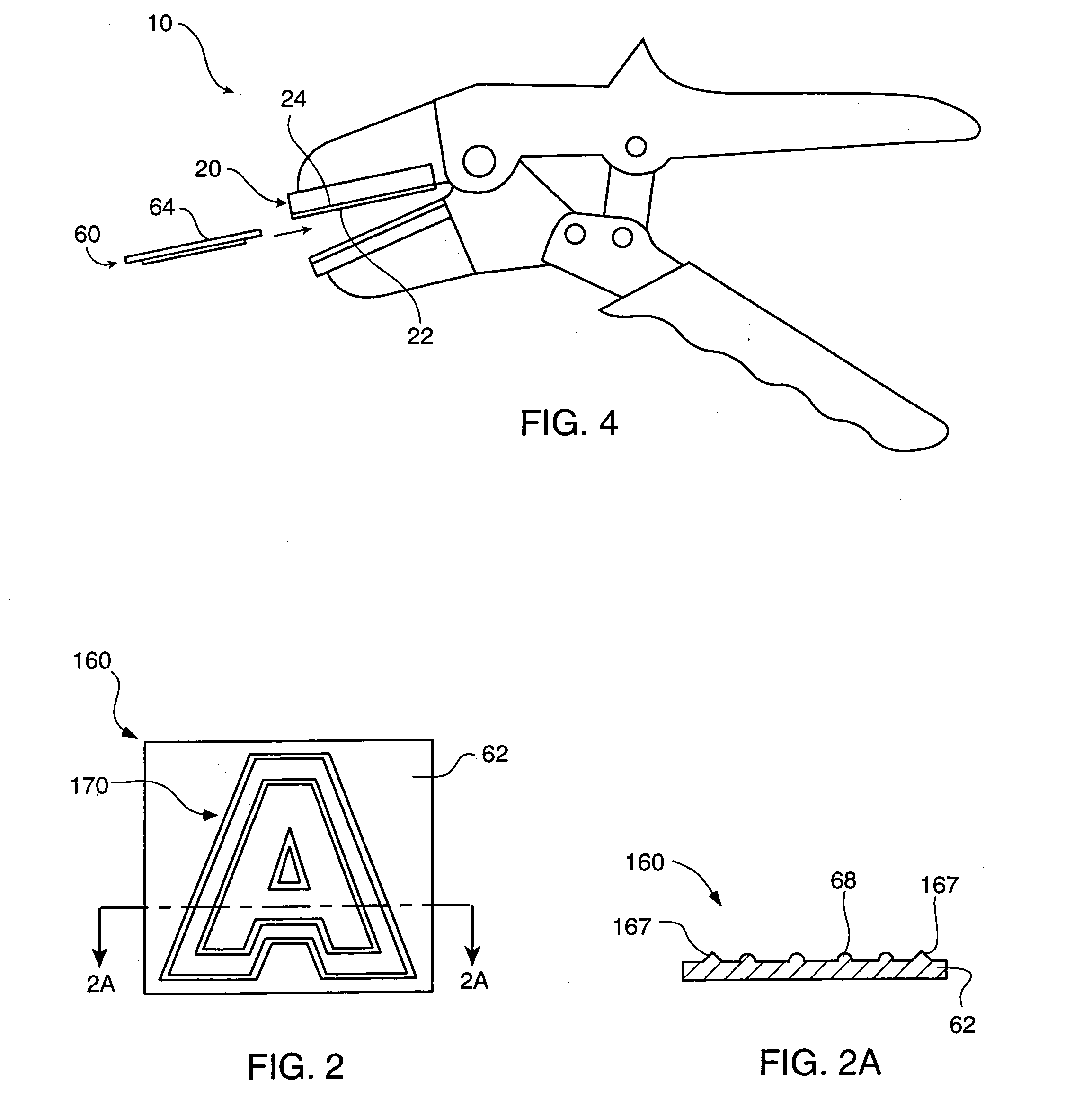 Embossing system,components thereof, and methods