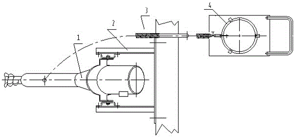 A chemical phosphorus removal agent dosing device for sewage treatment