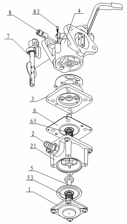 A universal gas mixing valve suitable for different gas sources