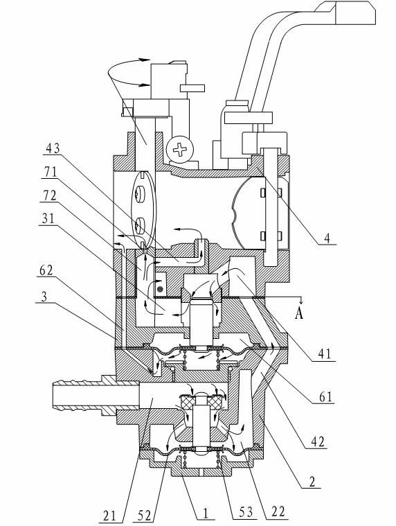 A universal gas mixing valve suitable for different gas sources