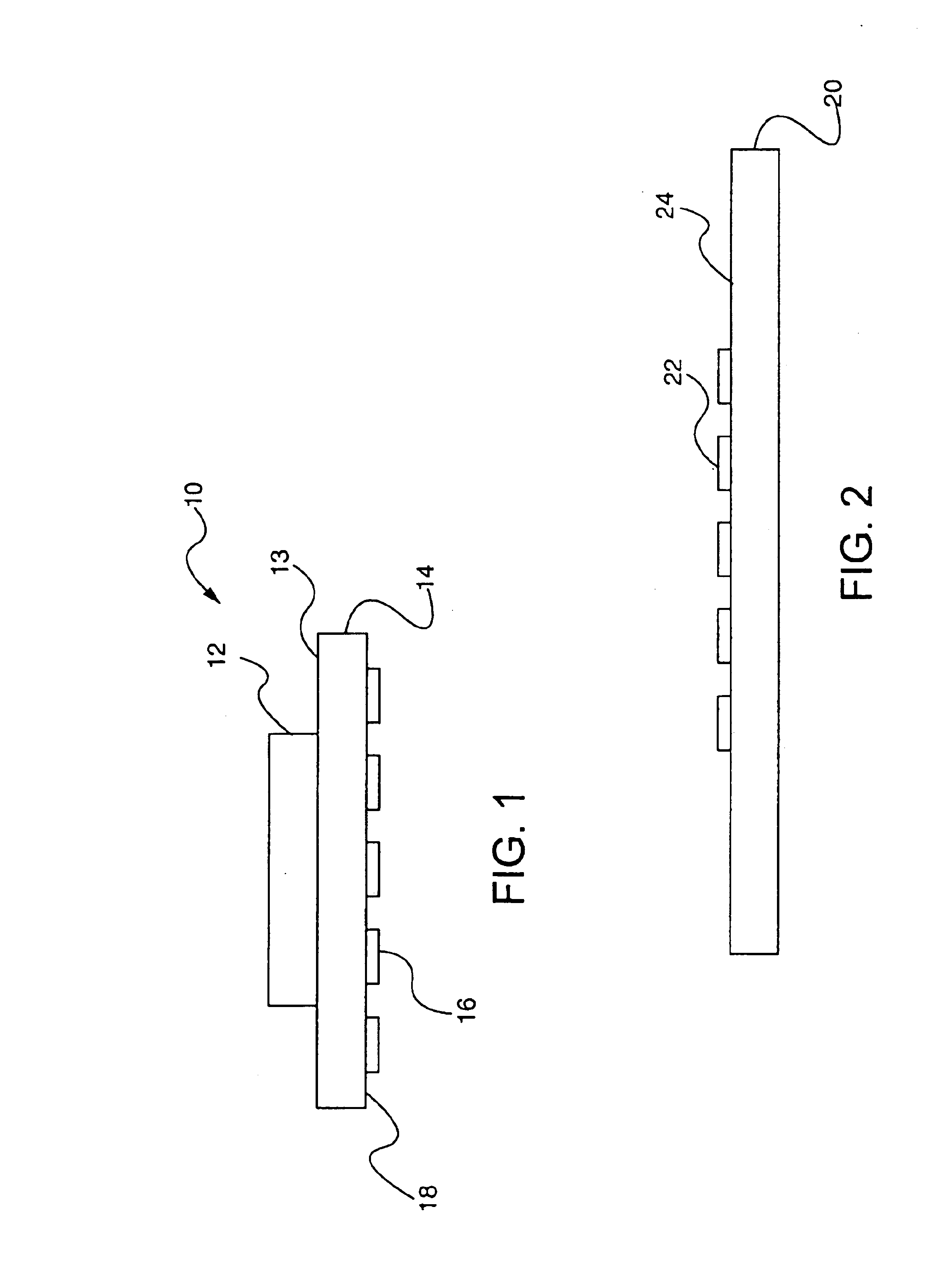 Partially captured oriented interconnections for BGA packages and a method of forming the interconnections