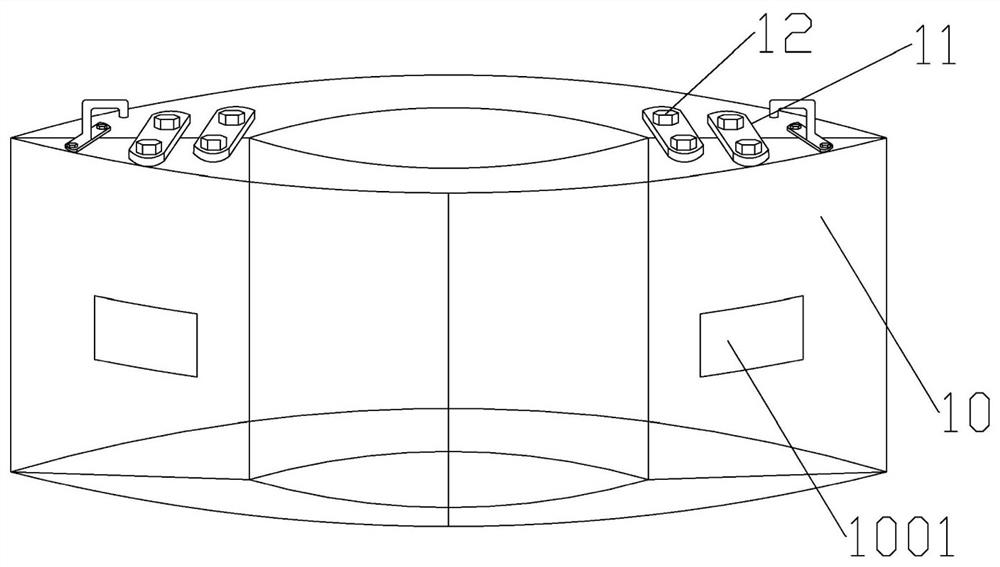 Sensor embedding device and embedding method thereof