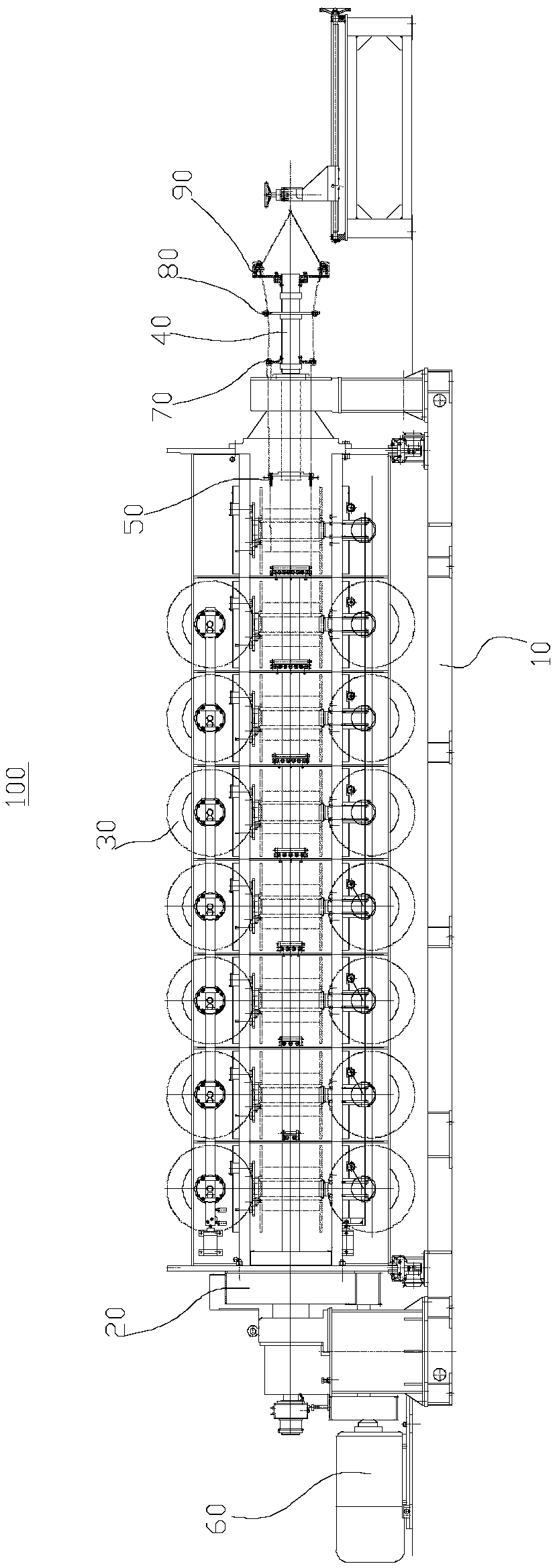 A Z-shaped wire stranding device and a wire stranding machine