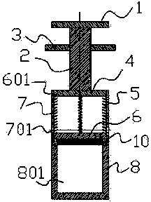 Slicing and slitting device for fruits, vegetables and tubers