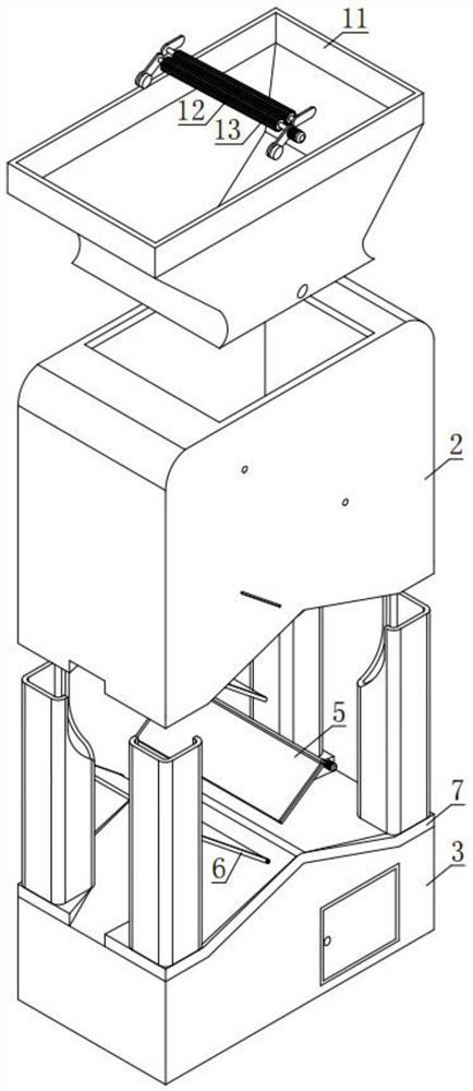 Pyrolysis processing device and method for preparing biochar by recycling waste