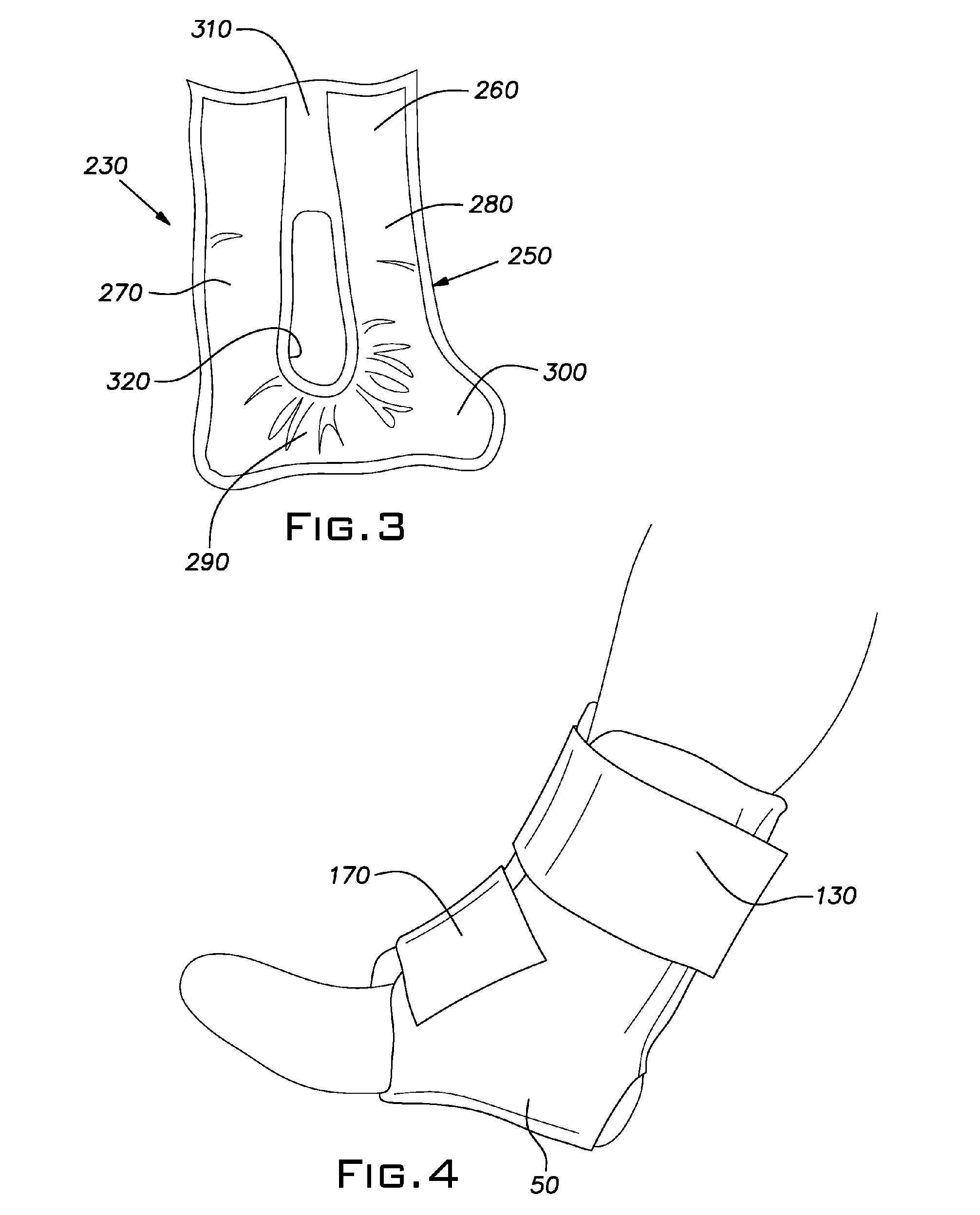 Device for administering cold therapy to ankles