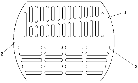 Flow adjusting board