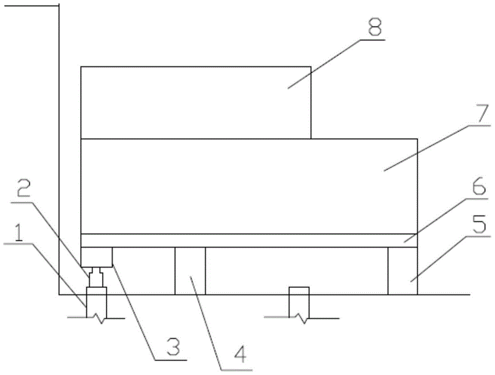 A static load test and pile pressing method for foundation piles with external eccentric loading method of buttress