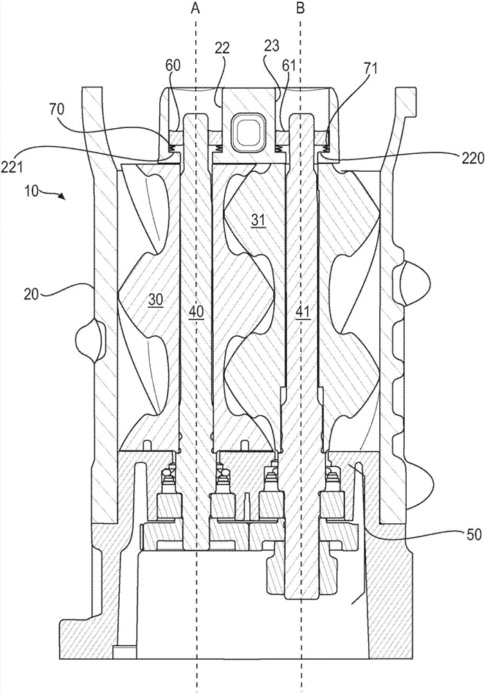 Low creep bearing and method for installing in supercharger
