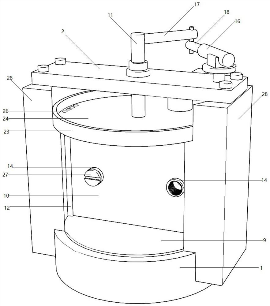 Opening and closing device for a water gate