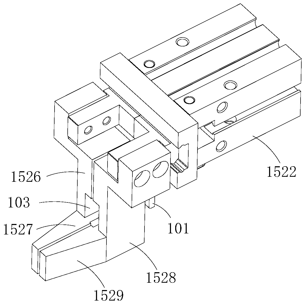 Light plasma tube pressure sealing system and pressure sealing method