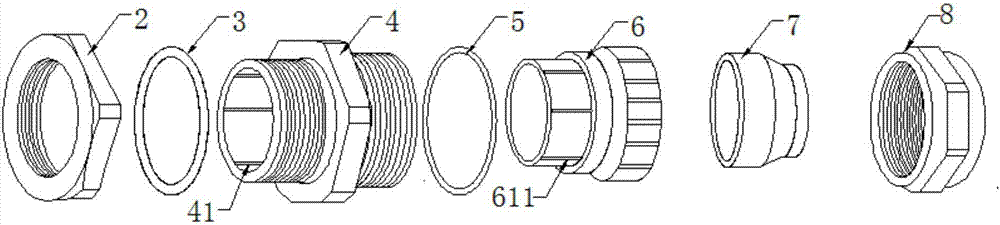 Cable gland and electrical device