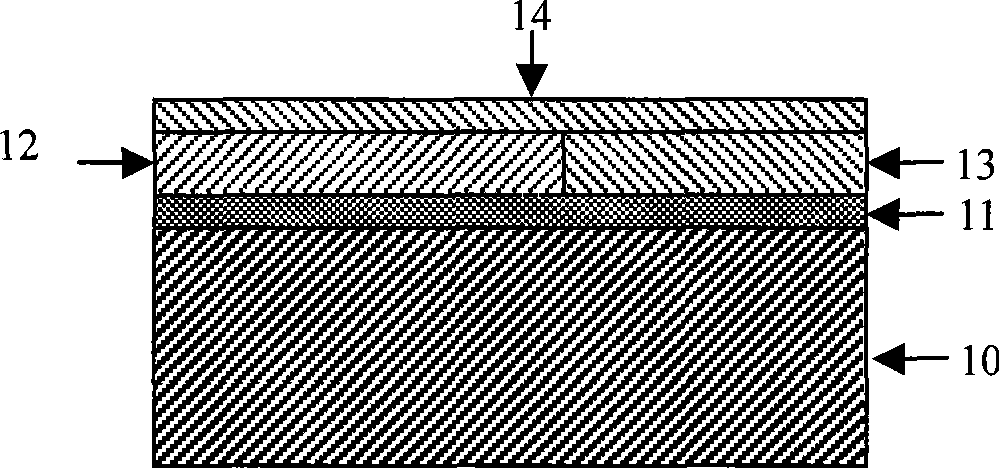 Colored filter with grating structure
