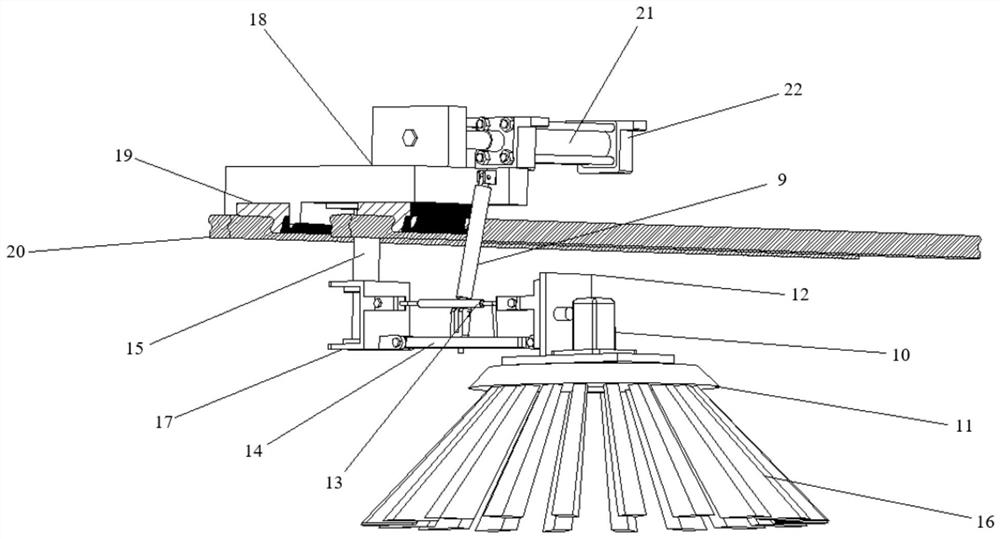 Plate brush system capable of automatically adjusting pressure and position based on road condition recognition