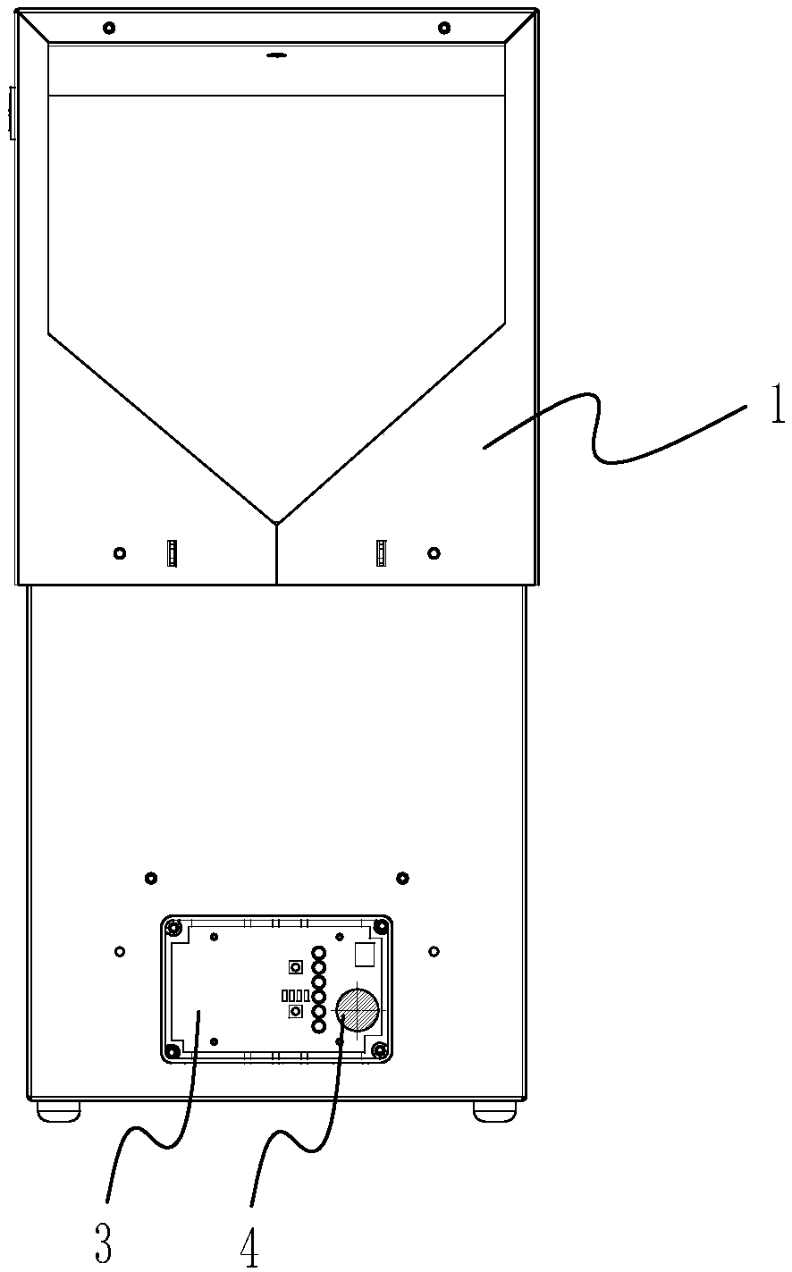 Carbon dioxide generation device with low-oxygen protection