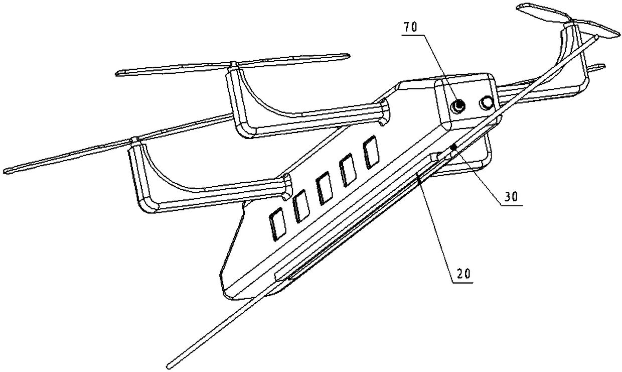 Air rail train and control method thereof
