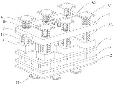 Damping protection device for mechanical equipment