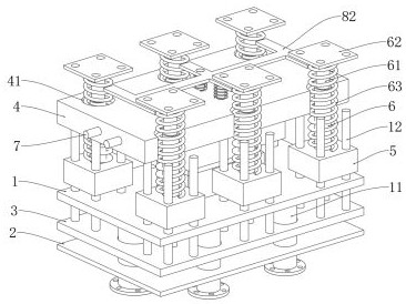 Damping protection device for mechanical equipment