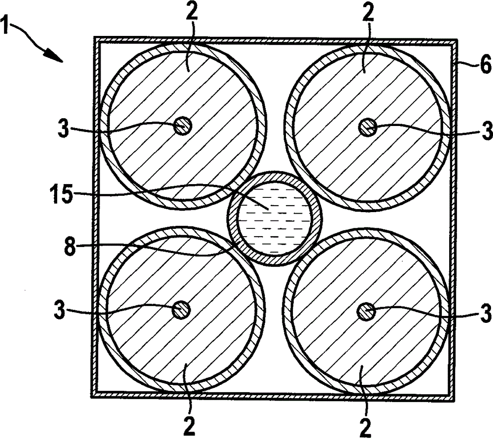 Battery unit with a plurality of battery cells and battery module with a plurality of such battery units