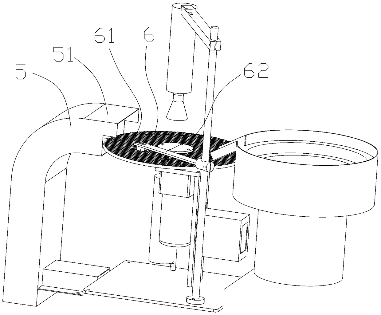 Automatic leather burning stitching machine