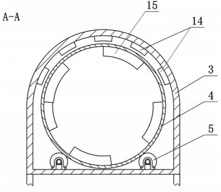 Dual-heating interior spiral drum type biomass material dryer