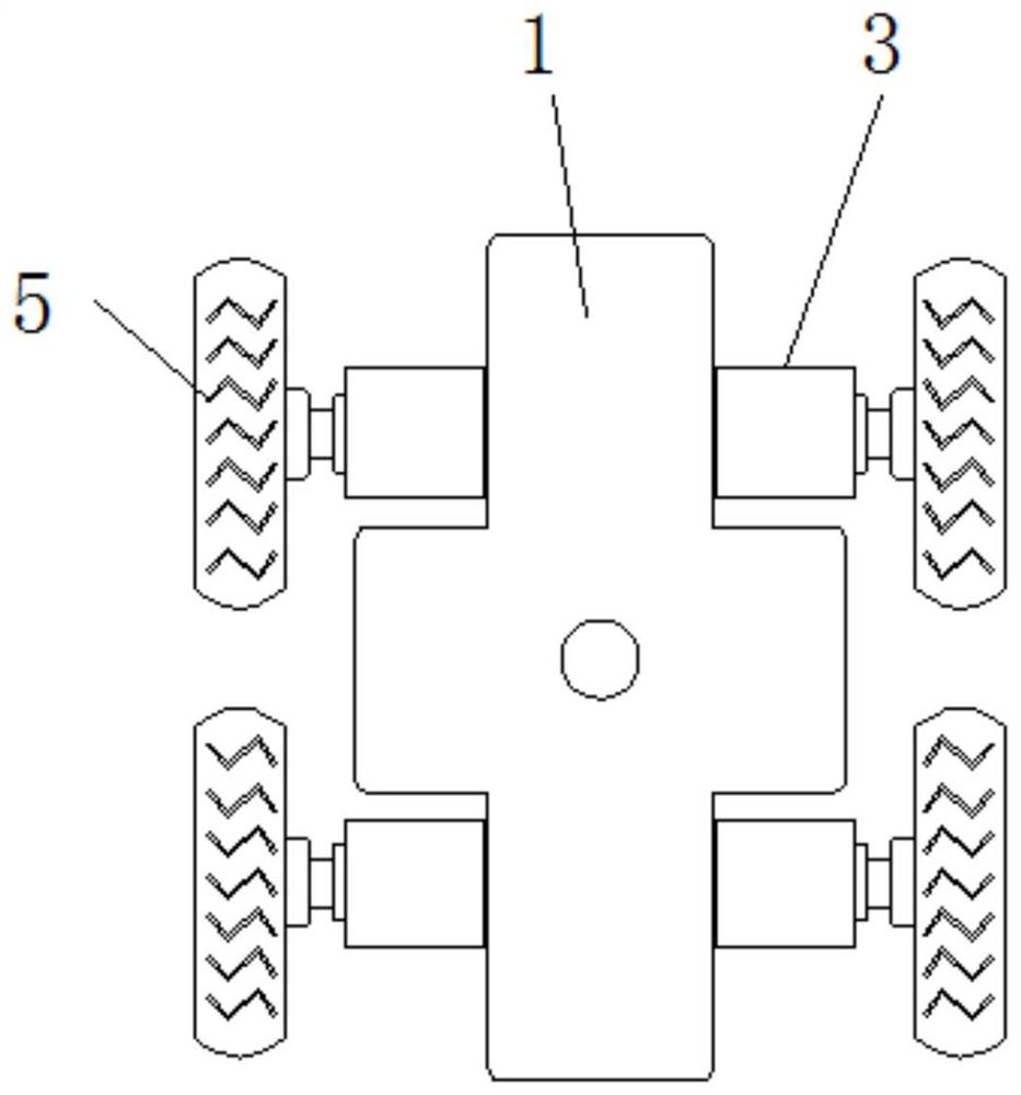 Chemical explosion-proof inspection robot with gas leakage detection function