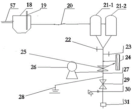 Blended pulverized coal combustion control device and method