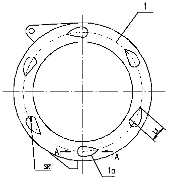 Quenching Inductor Used in Cone Dimple of Brake Pressure Plate and Method for Determining the Matching Dimensions