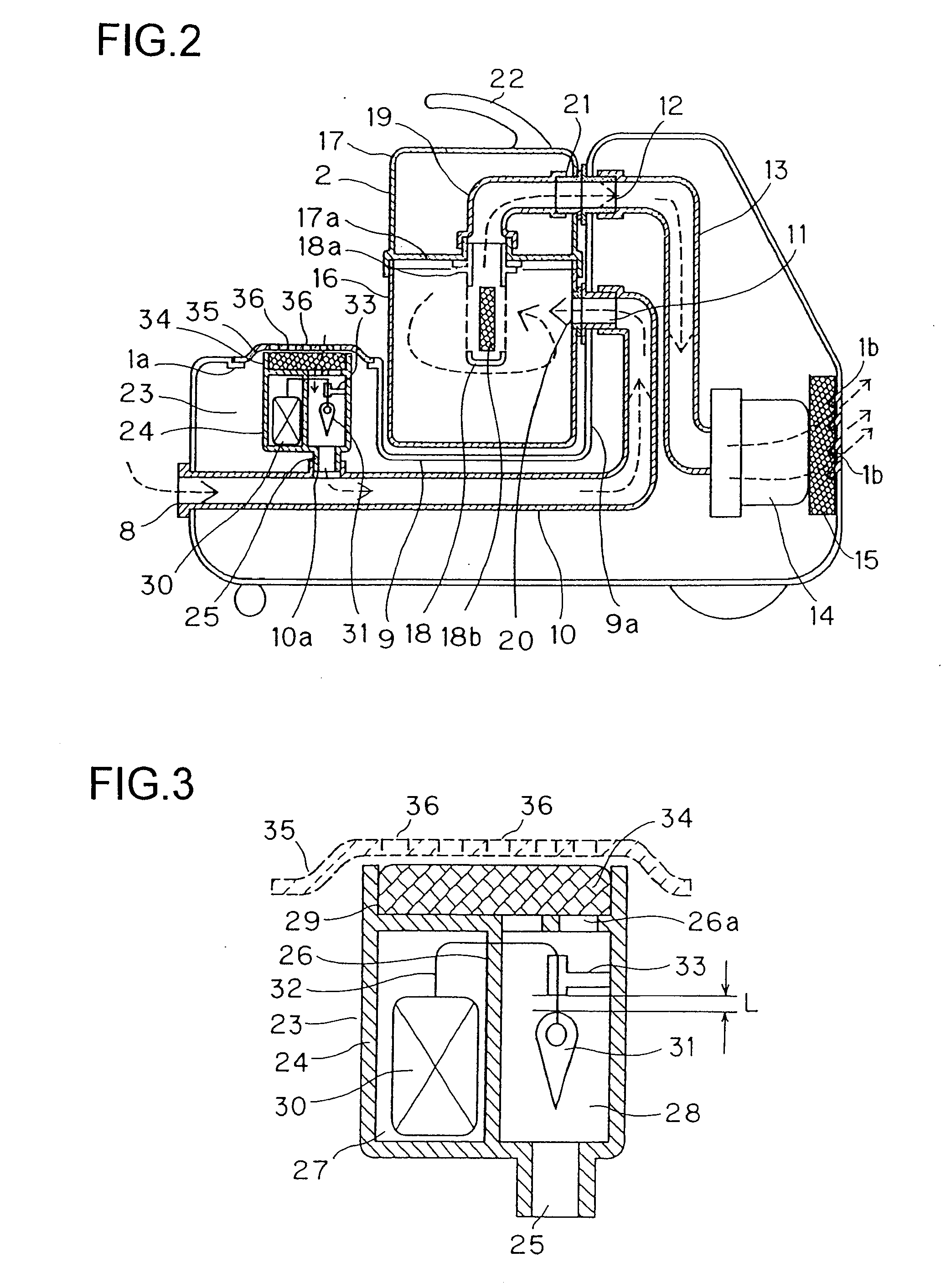 Vacuum cleaner and device having ion generator