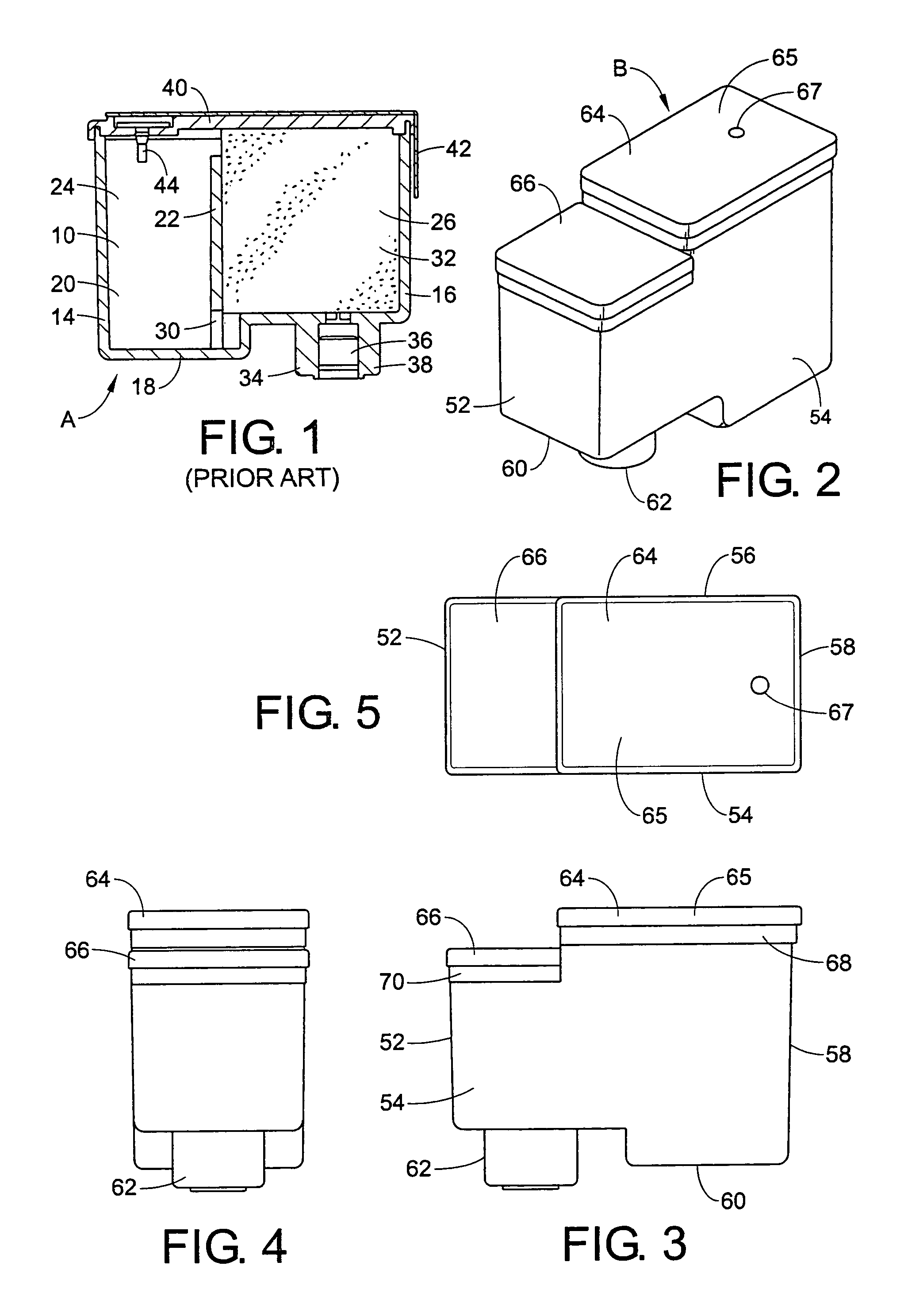 Ink-jet cartridge removal device
