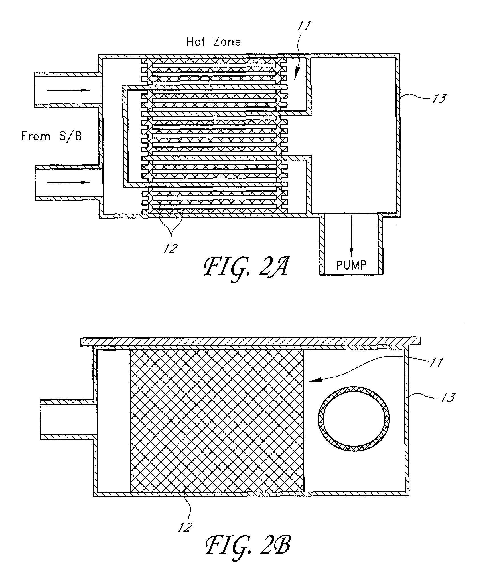 Method and apparatus for removing substances from gases