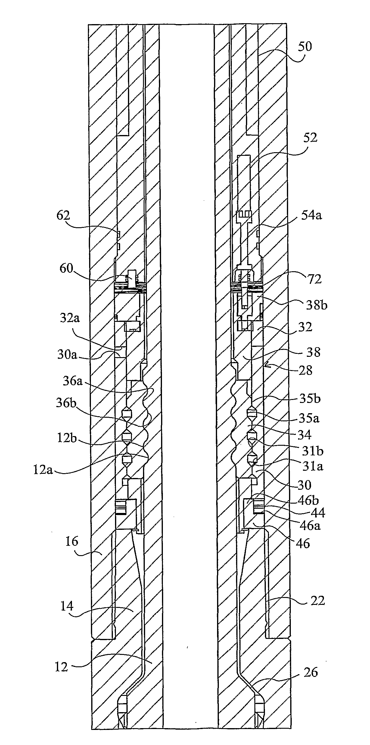 Disconnect device for downhole assembly