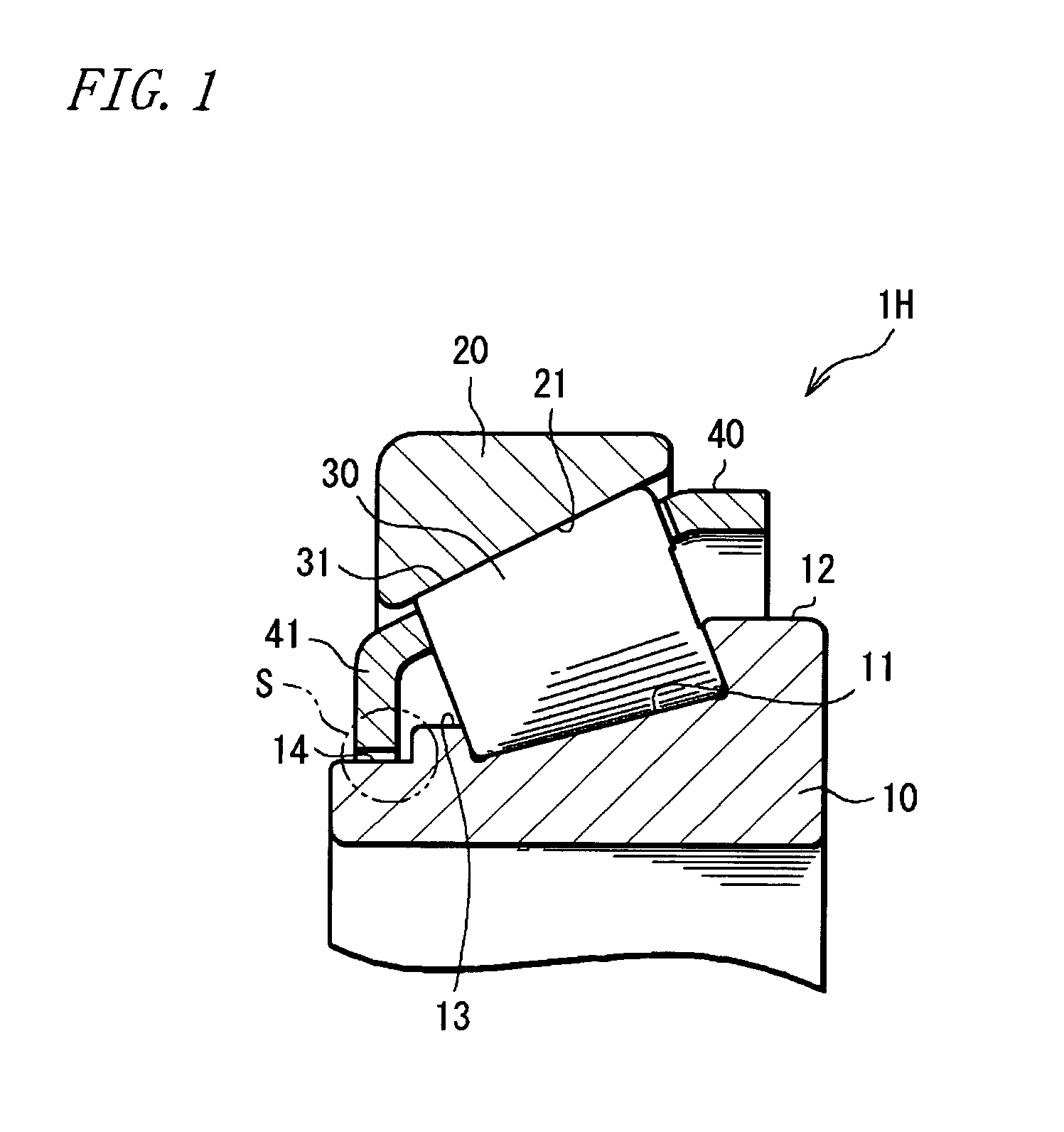 Tapered Roller Bearing, a Tapered Roller Bearing Assembly and a Pinion-Shaft Supporting Assembly Using the Same