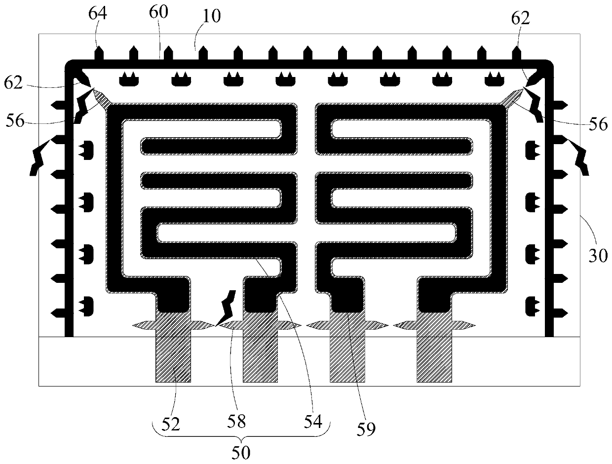 Liquid crystal display and its wiring method