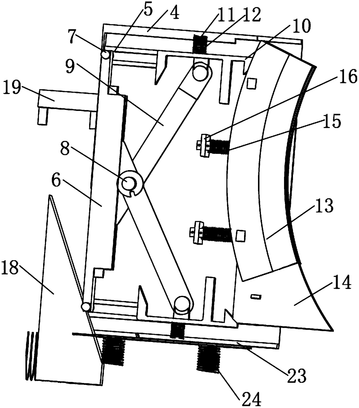 Suspension type bicycle parking device
