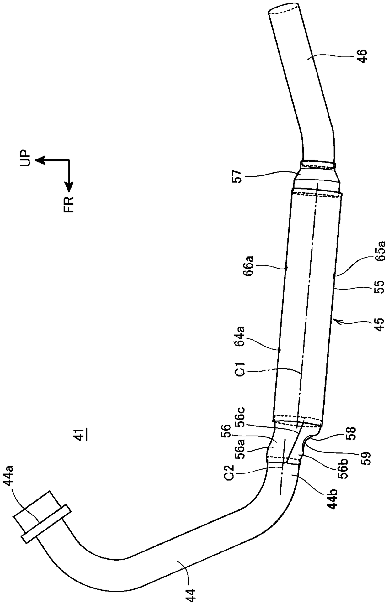 Exhaust purification device