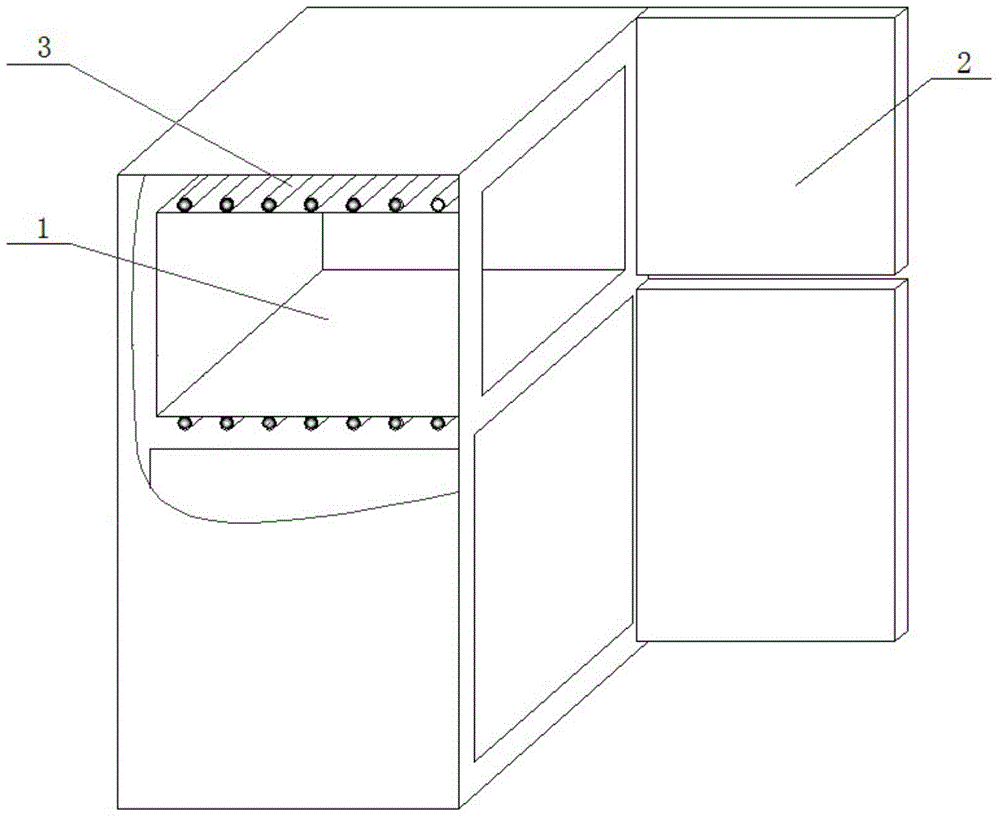 Coiled pipe evaporator and refrigerator