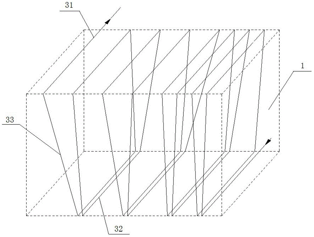 Coiled pipe evaporator and refrigerator