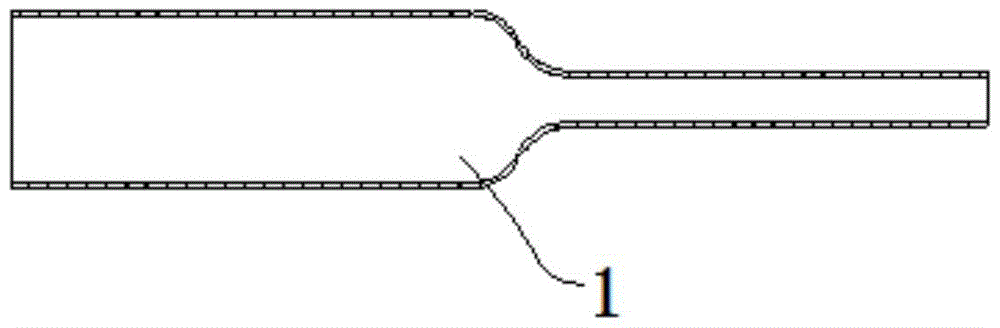 A kind of glass tube vacuum packaging method of traveling wave tube cathode