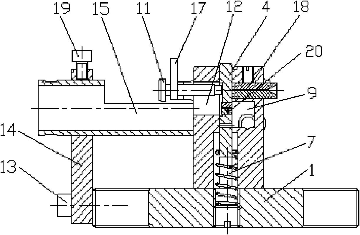 Small-diameter rod material cut-off device