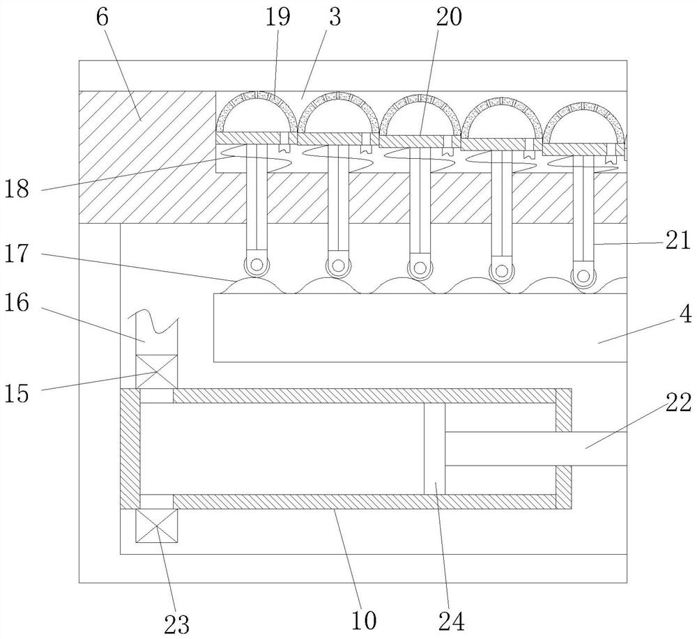 Body position changing auxiliary device for spine surgery nursing