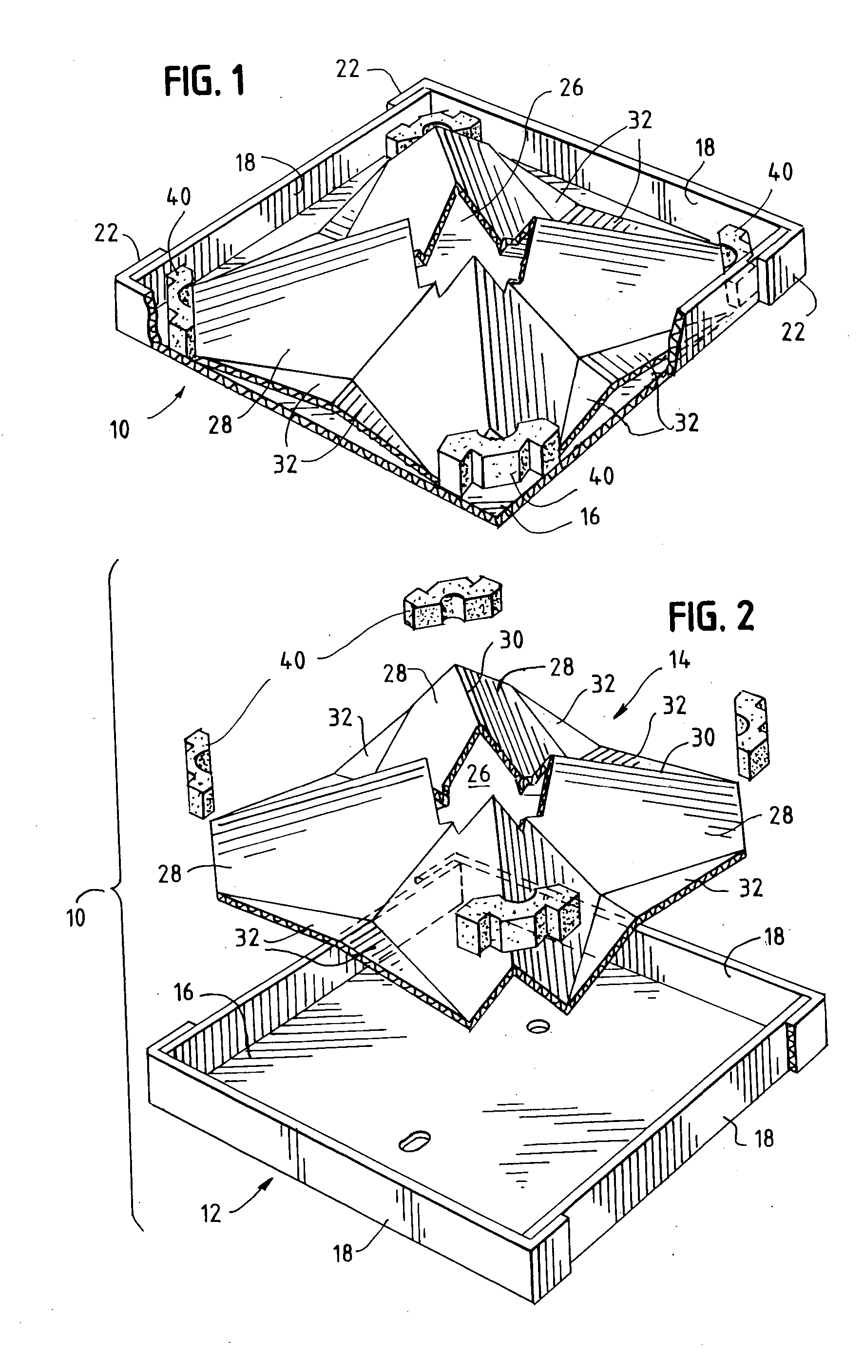 Washing machine base for securing a central mechanism
