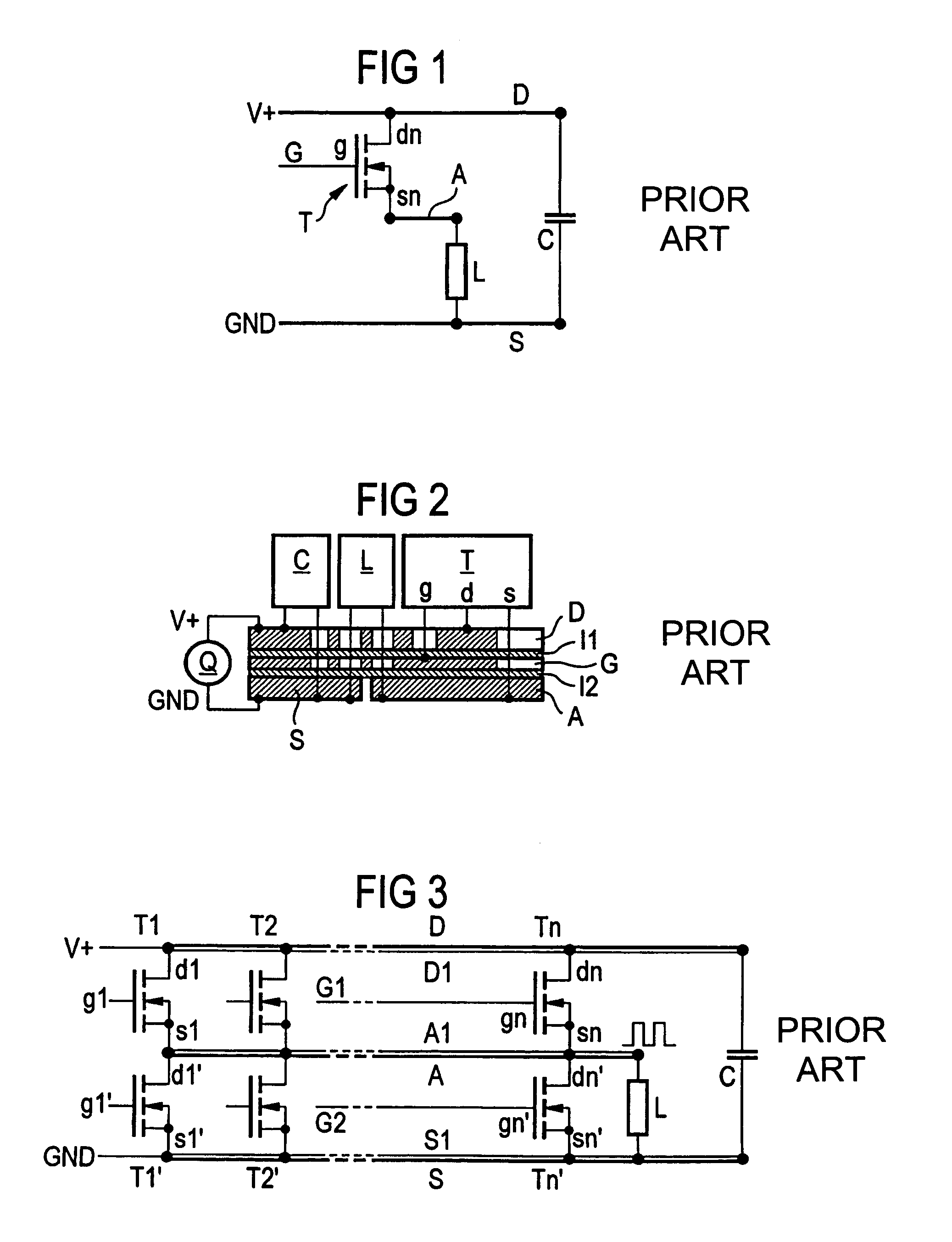 Circuit design for a circuit for switching currents
