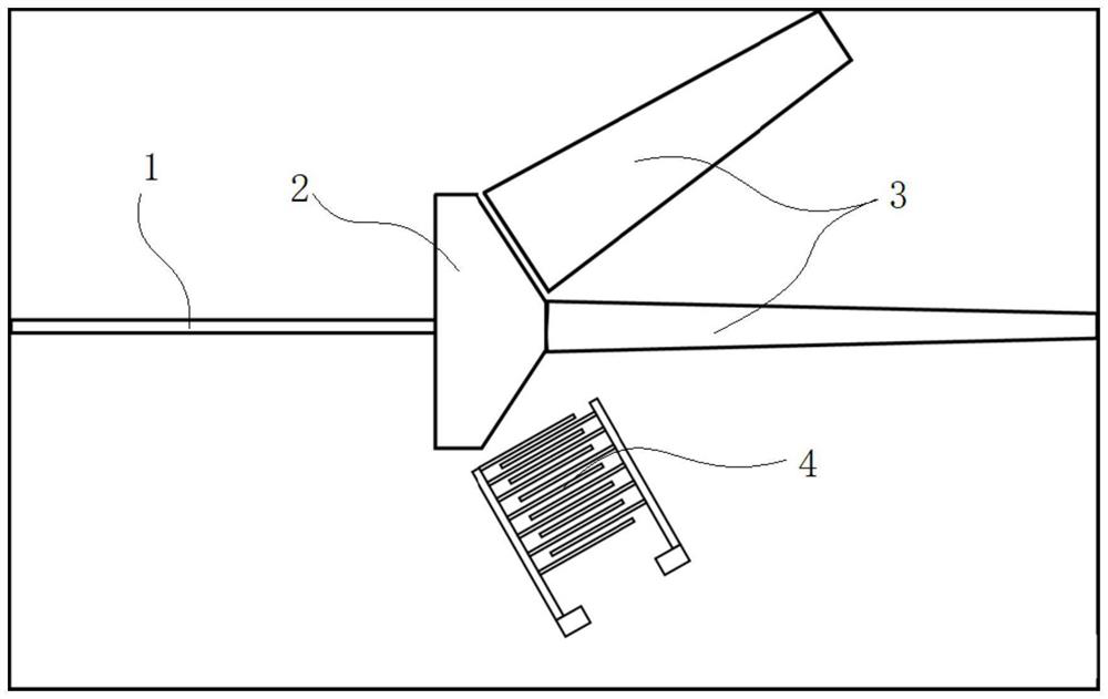 High-efficiency on-chip acousto-optic deflector and preparation method thereof