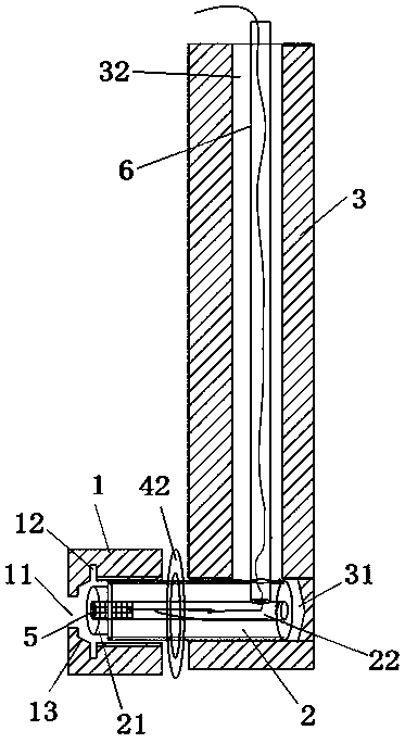 An electrode device for detecting the electrochemical performance of porous coating materials